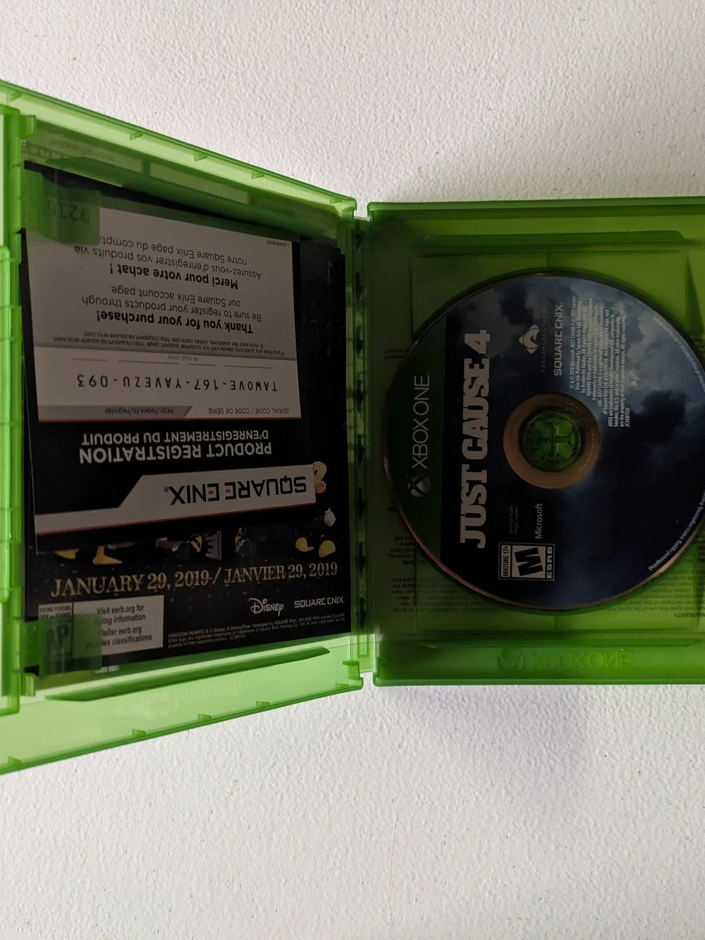 Star Wars Battlefront Xbox Game - Green Case
